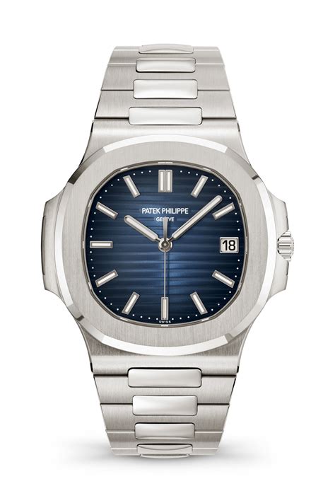 patek philippe gold nautilus blue face|Patek Philippe Nautilus original.